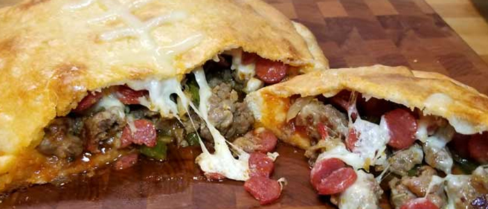 Meat Calzone 