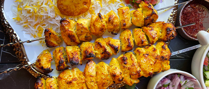Persian Chicken Kebab  Large 