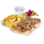 Chips & Chicken Shawarma  Large 